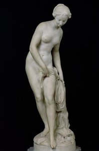 Bañista entrando en un baño, 1757